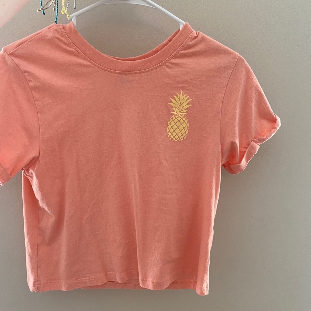 Pineapple Vibes Crop Top
